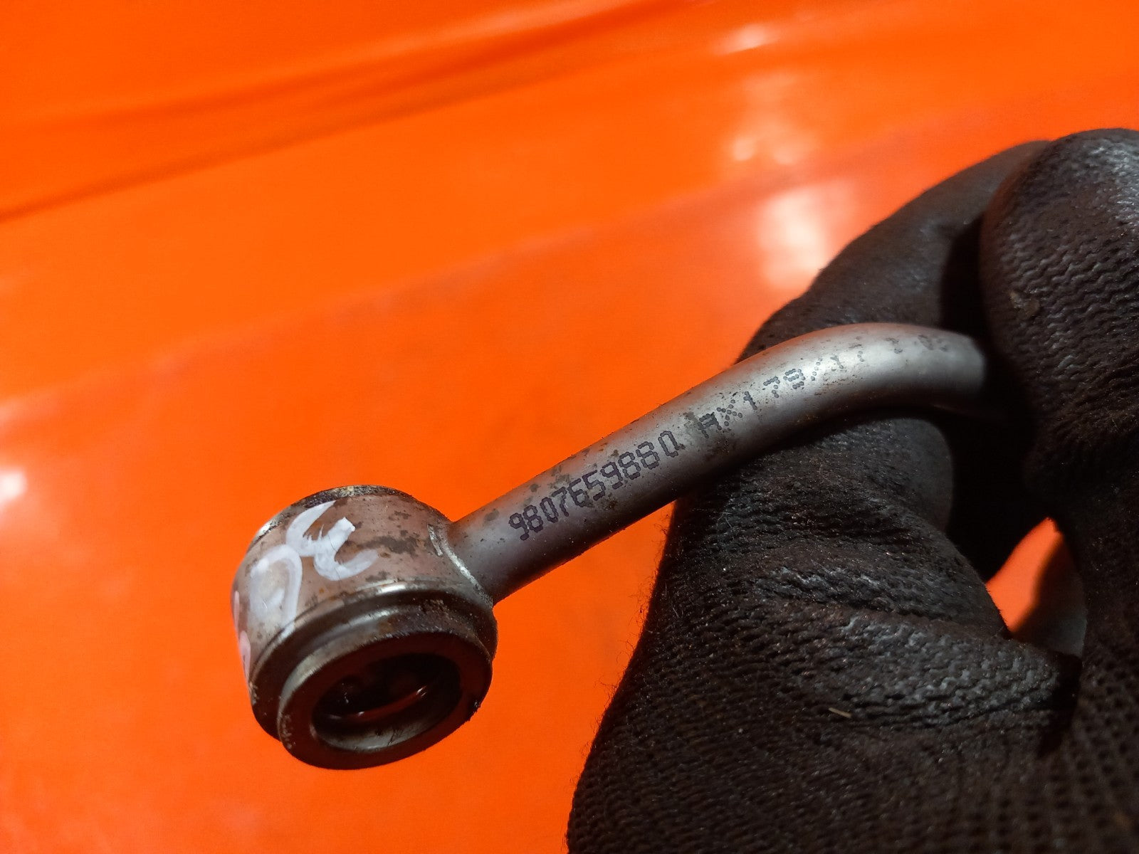 Ford Transit Connect 1.5 Diesel 2017 XWGA Turbocharger Oil Pipe 9807659880 A369 - Image 11