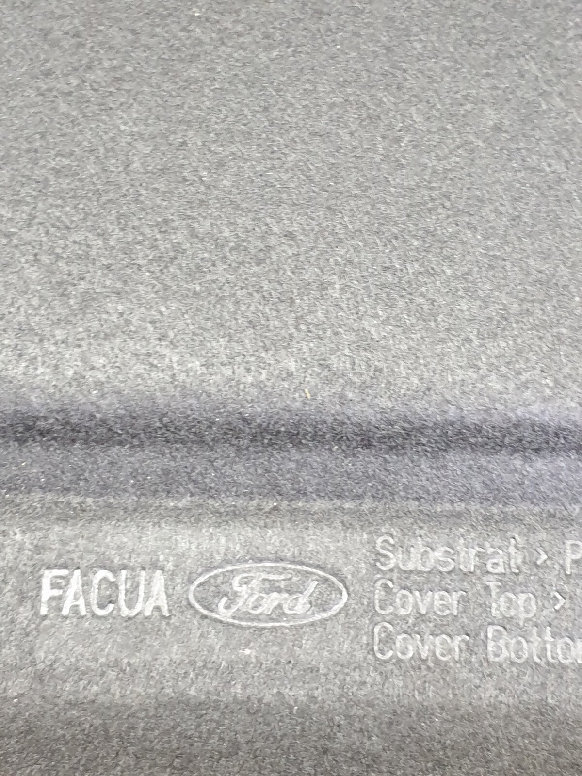 Ford Fiesta St-Line 2022 MANUAL BOOT FLOOR PANEL MAT LINER & REAR PARCEL SHELF - Image 7