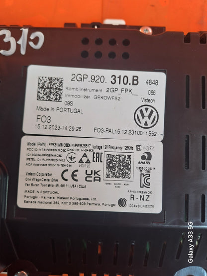 ✅2024 VW POLO LIFE 1.0 TSI SPEEDO INSTRUMENT CLUSTER 2GP920310B + WARRANTY A310 - Image 9