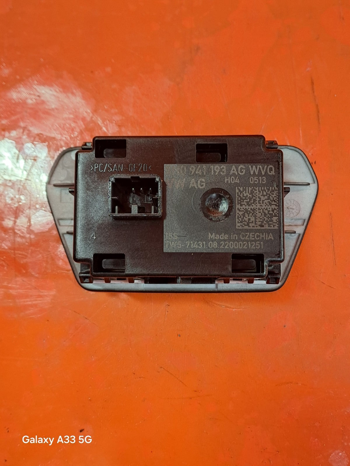 ✅2023 CUPRA FORMENTOR HEADLIGHT FOG LIGHT CONTROL SWITCH PANEL 5H0941193AG A336 - Image 6
