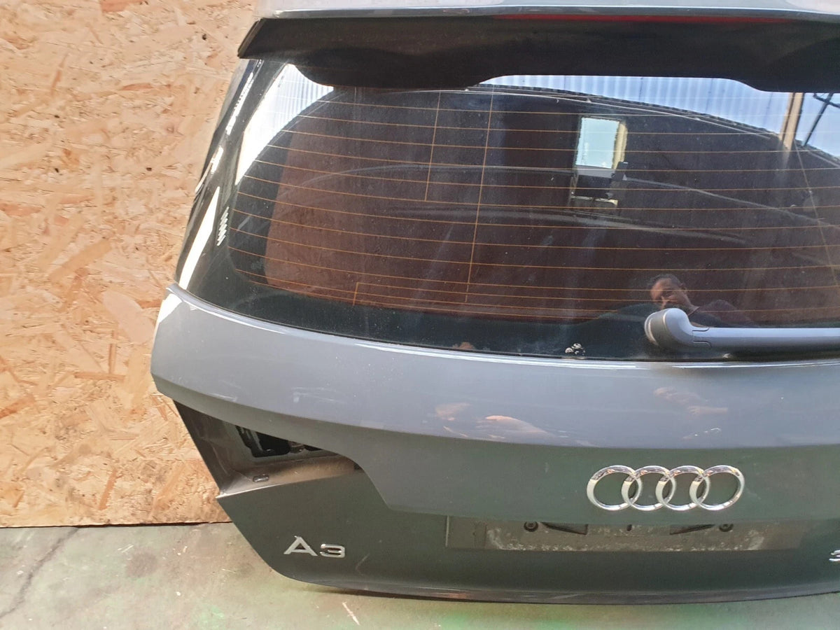 ✅Audi A3 S Line 1.5 Petrol 2019 Tailgate Boot Lid Grey LX7G Warranty A079 - Image 5