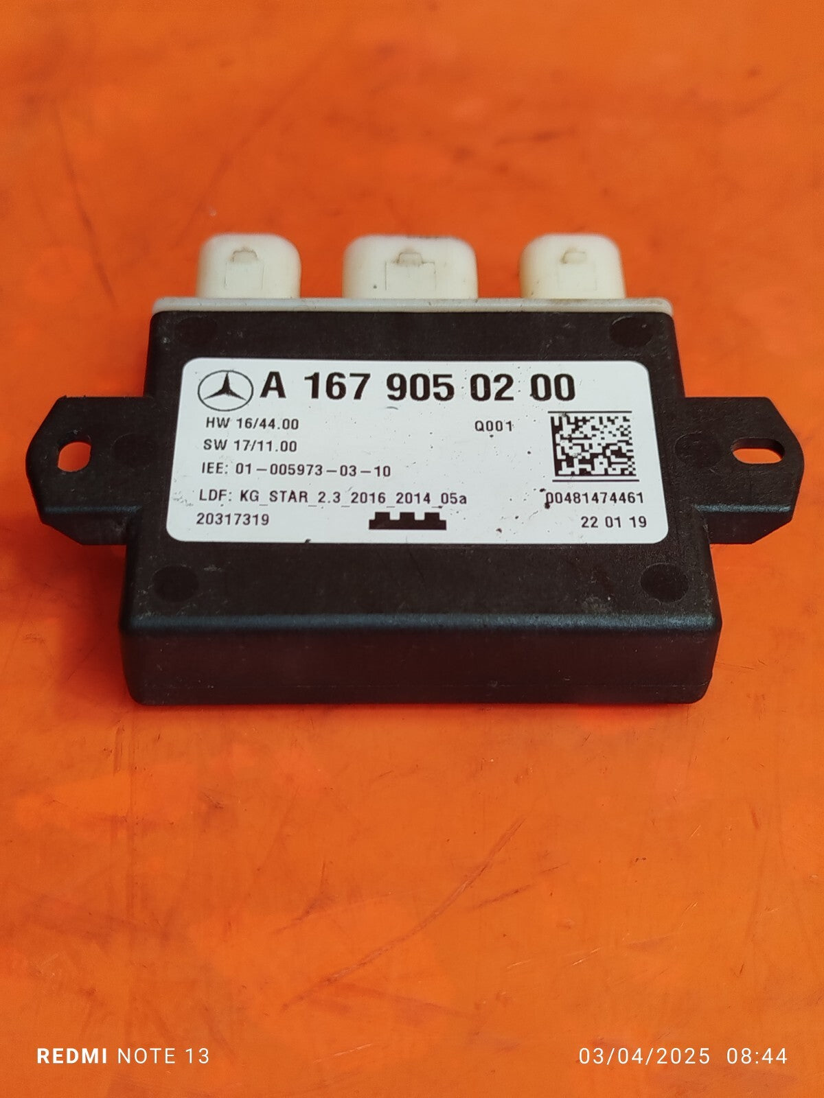 ✅MERCEDES W247 CLA C118 C300 W205 TAILGATE CONTROL MODULE ECU A1679050200 xAA - Image 1