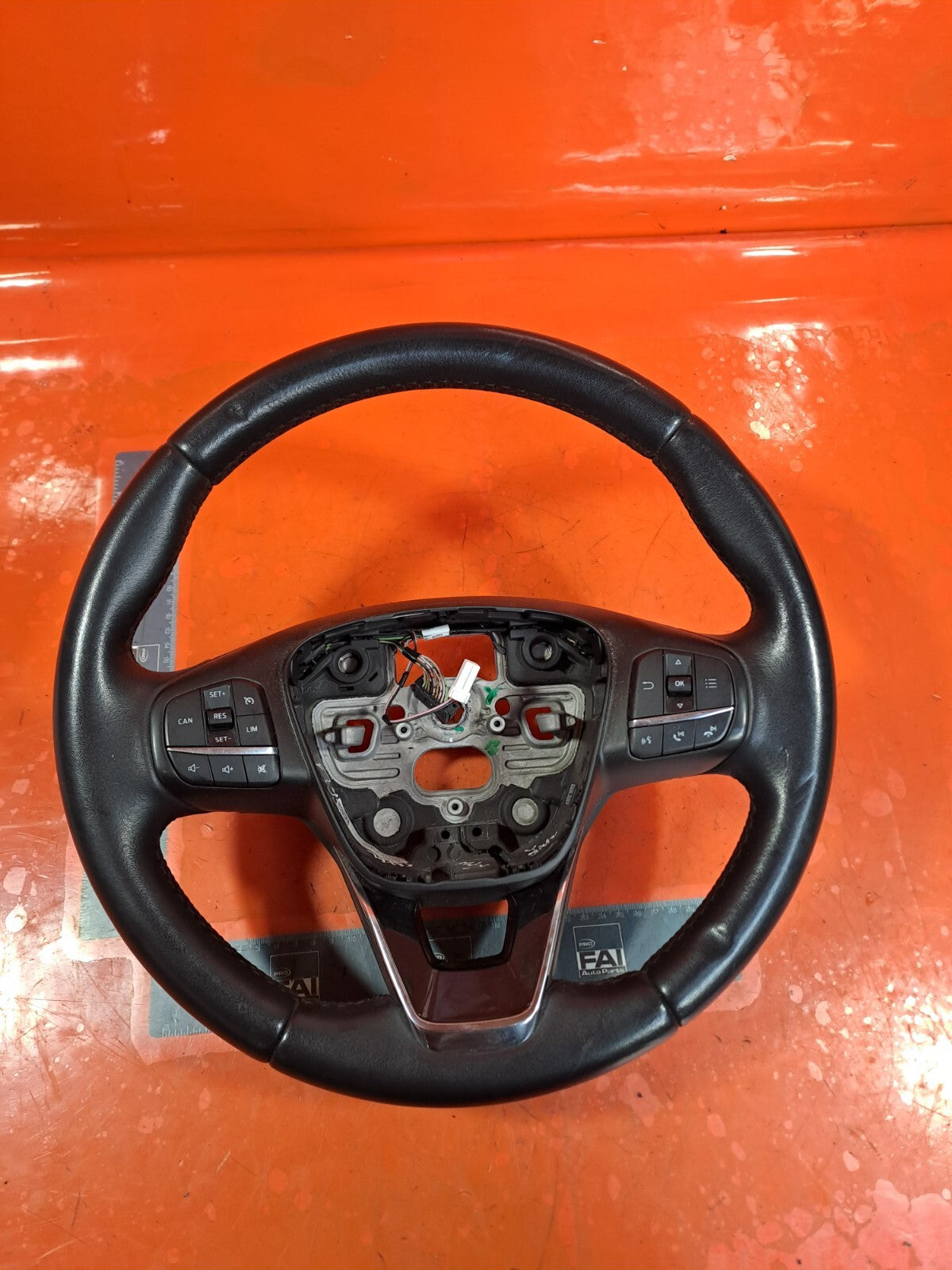 ✅2018-2025 FORD FOCUS MK4 LEATHER STEERING WHEEL JX7B3600GE + WARRANTY A242 - Image 1