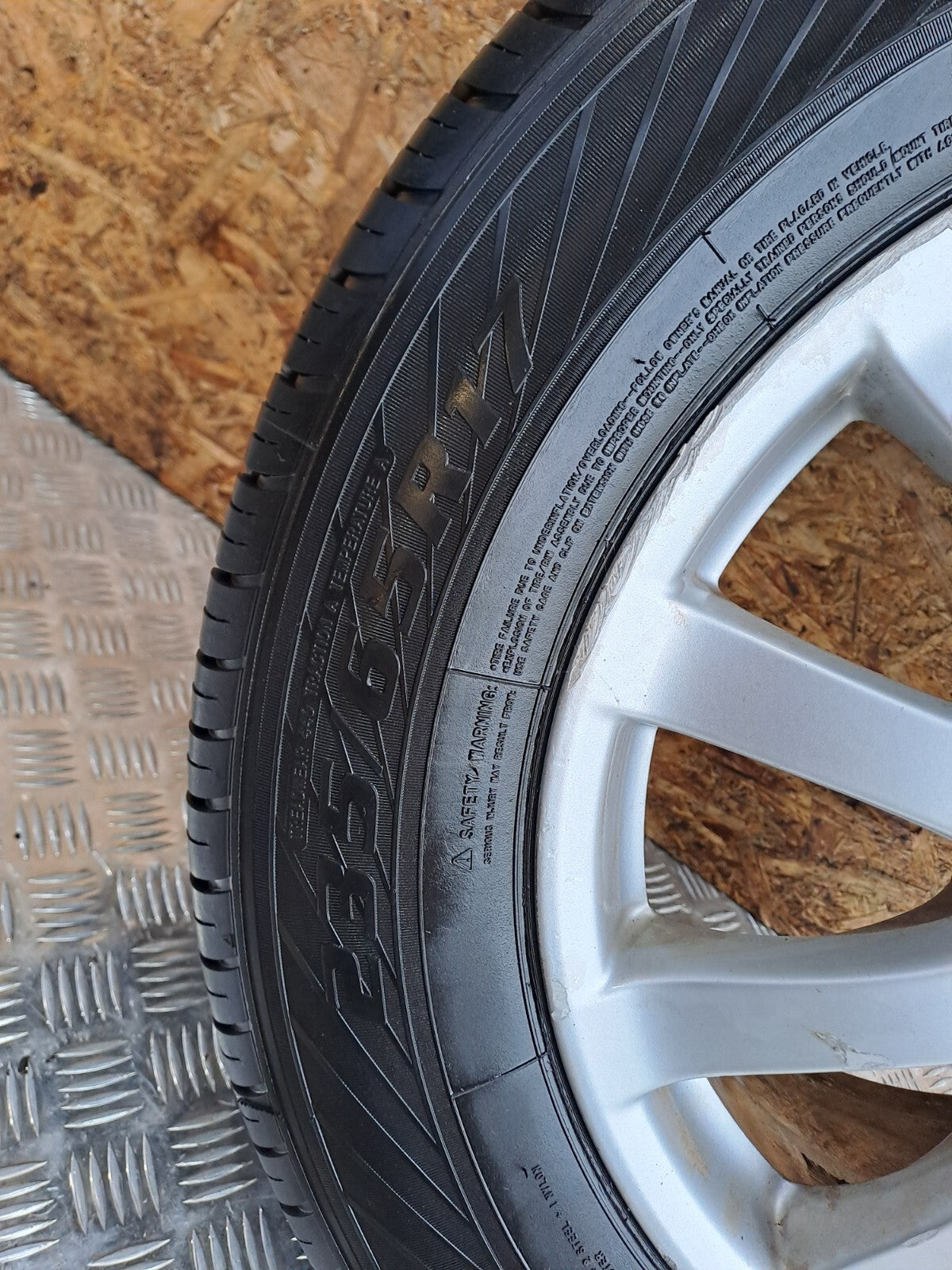 ✅2010 PORSCHE CAYENNE 9PA ALLOY WHEEL WITH TYRE 235/65 R17 + WARRANTY A268 - Image 3