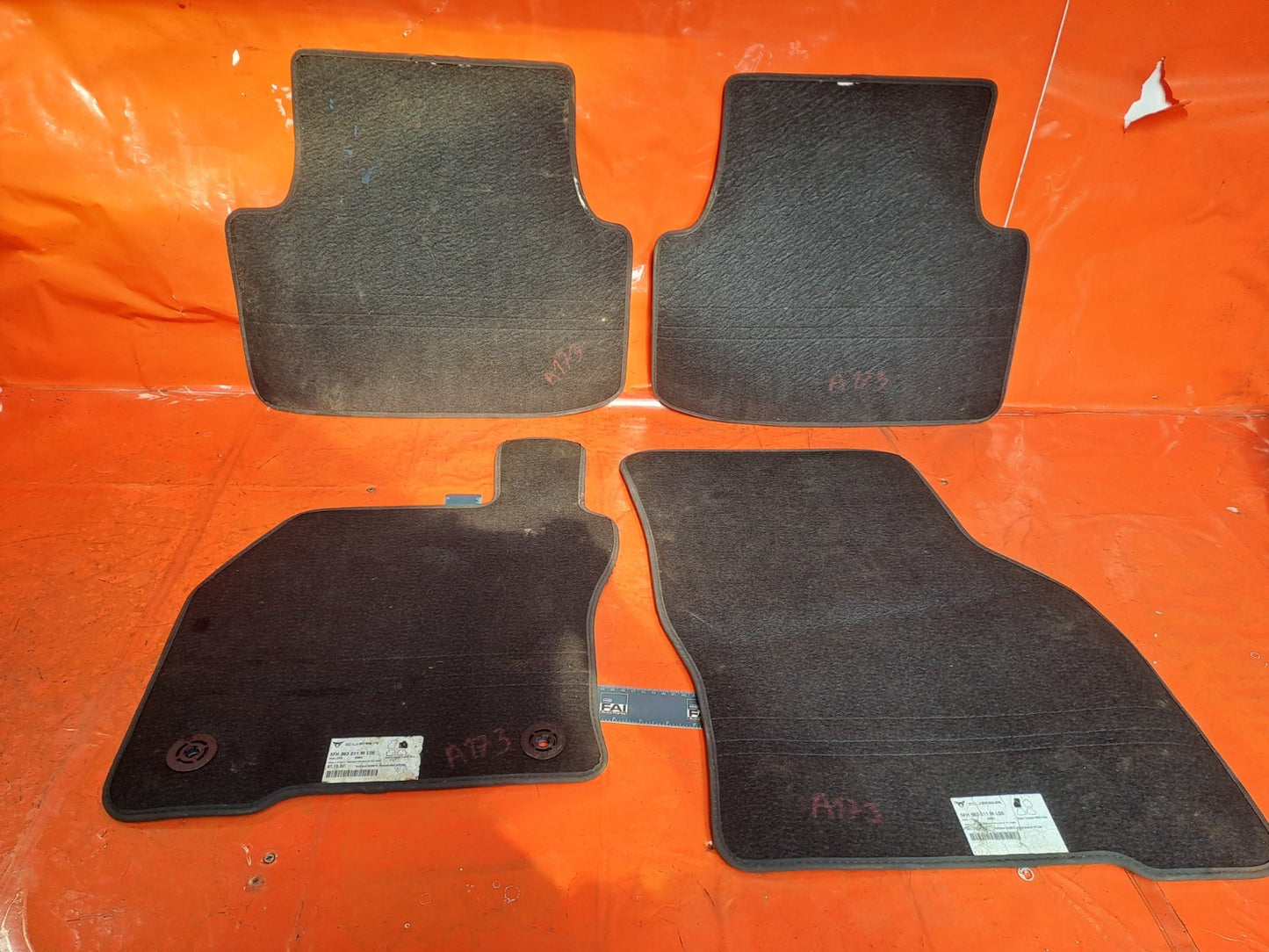 ✅2023 Cupra Formentor Floor Mats Set of 4 5FH863011M + Warranty A173 - Image 6