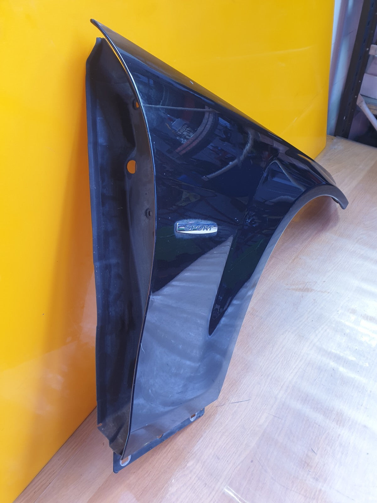 ✅2013 Mercedes C Class W204 AMG Sport Front Right Wing Fender Panel Black (197) - Image 2