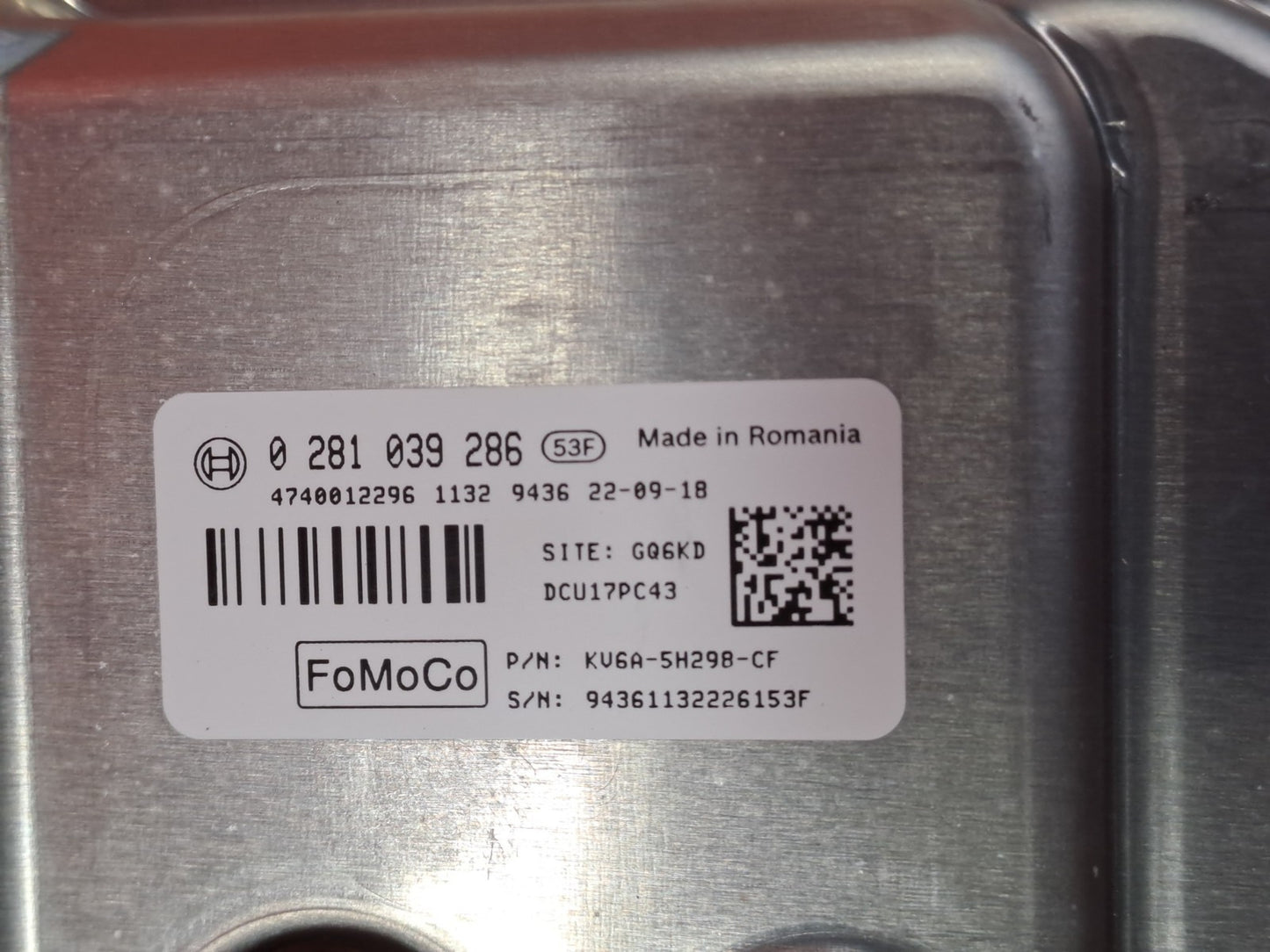 ✅FORD TRANSIT CUSTOM 2.0 DIESEL 2023 ADBLUE CONTROL MODULE KV6A5H298CF Warranty - Image 9