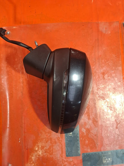 ✅2013 AUDI A3 8V 1.6D FRONT LEFT WING MIRROR BLACK Z9Y + WARRANTY A338 - Image 7