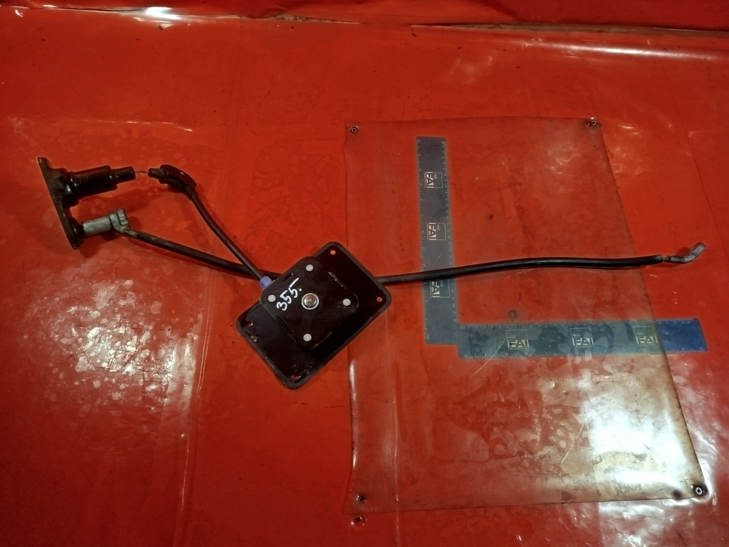 ✅2015 FORD TRANSIT CONNECT V408 SPARE WHEEL HOLDER CARRIER DV61-1513-AB A355 - Image 9