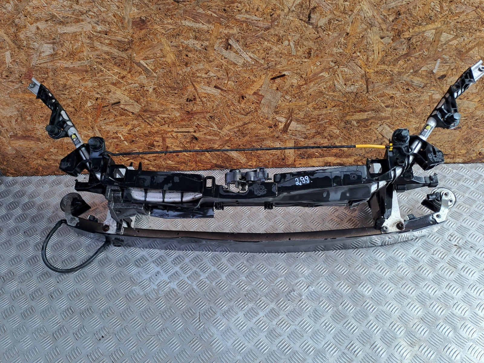 ✅MERCEDES B180 W246 1.8 DIESEL 2012 FRONT SLAM PANEL WITH CRASH BAR A2466201834 - Image 2