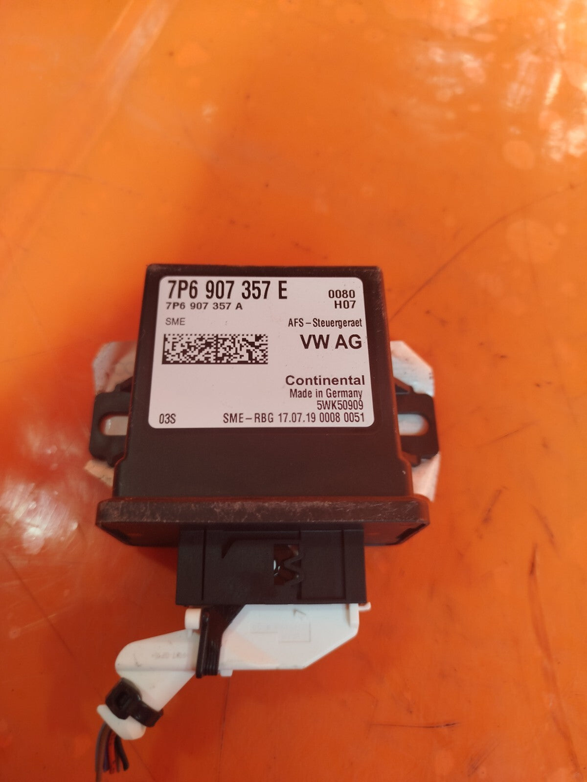 ✅SEAT ARONA FR 1.0 PETROL 2019 HEADLIGHT CONTROL MODULE ECU 7P6907357E Warranty - Image 1