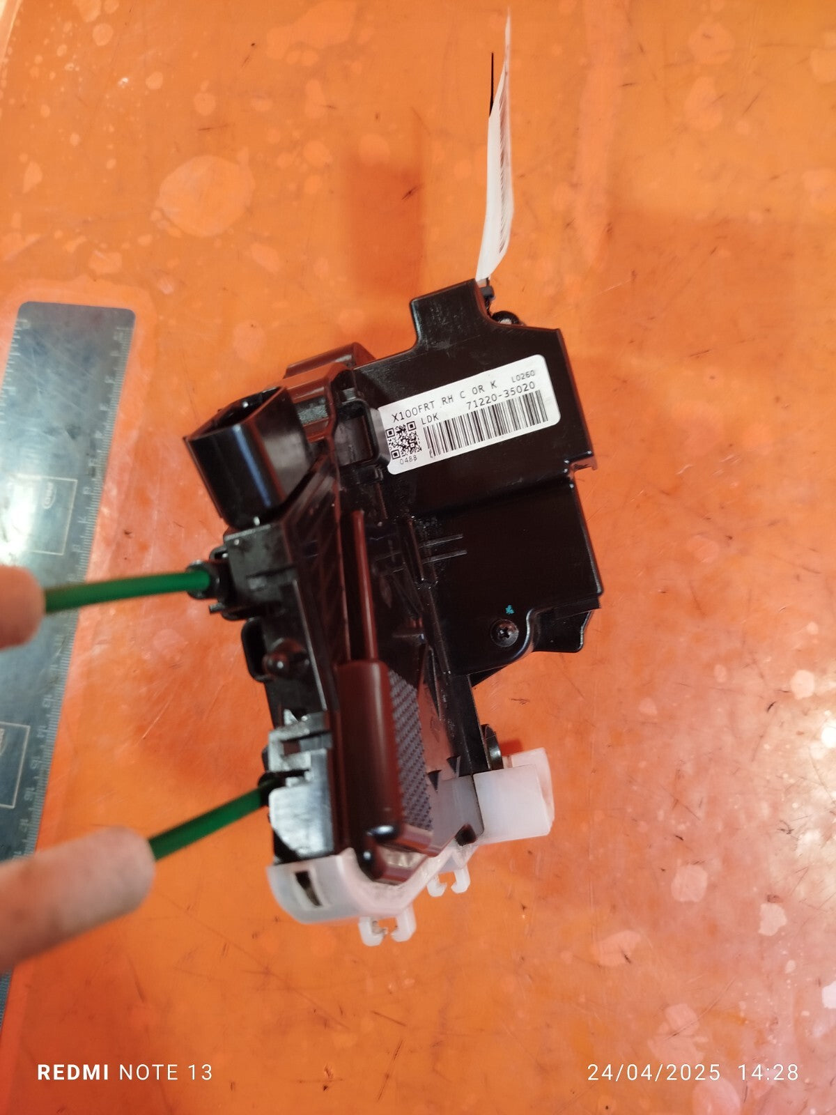 ✅SSANGYONG TIVOLI Elx 1.6 DIESEL 2016 Front Right Door Lock 71220-35020 Warranty - Image 11