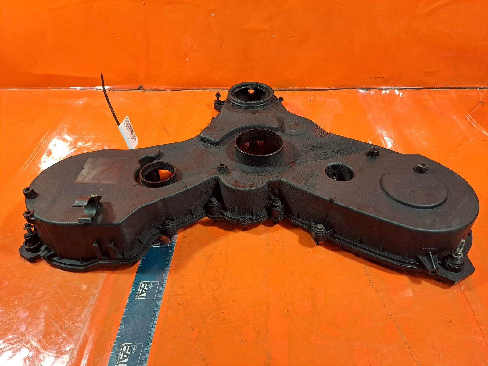 ✅2010 LAND ROVER DISCOVERY 4 L319 FRONT TIMING BELT COVER 4H2Q-6019-AK A265 - Image 4