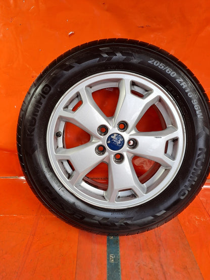 ✅2015 FORD TRANSIT CONNECT V408 ALLOY WHEEL WITH TYRE 205/60 R16 DT11-AC A355 - Image 2
