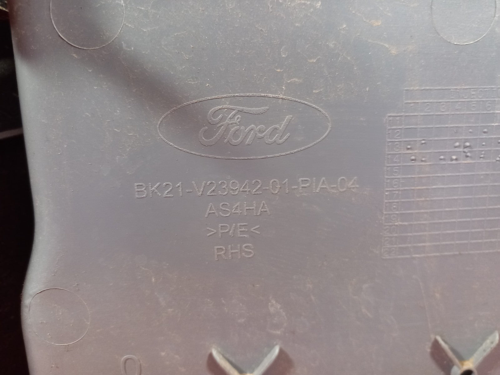 2014 Ford Transit Custom Front Right Door Card Panel BK21-V23942 Warranty A384 - Image 11