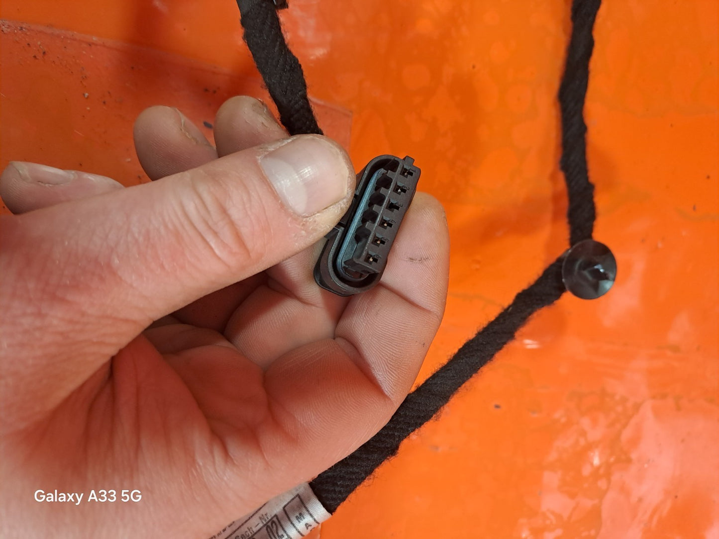 ✅BMW 330E G21 2.0 PETROL 2022 FRONT RIGHT DOOR WIRING LOOM 5A20672-02 Warranty - Image 7