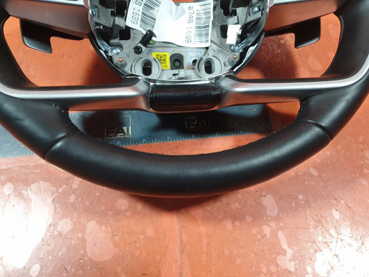 ✅HYUNDAI TUCSON MK4 1.6 PETROL 2023 MULTIFUNCTION LEATHER STEERING WHEEL A248 - Image 2