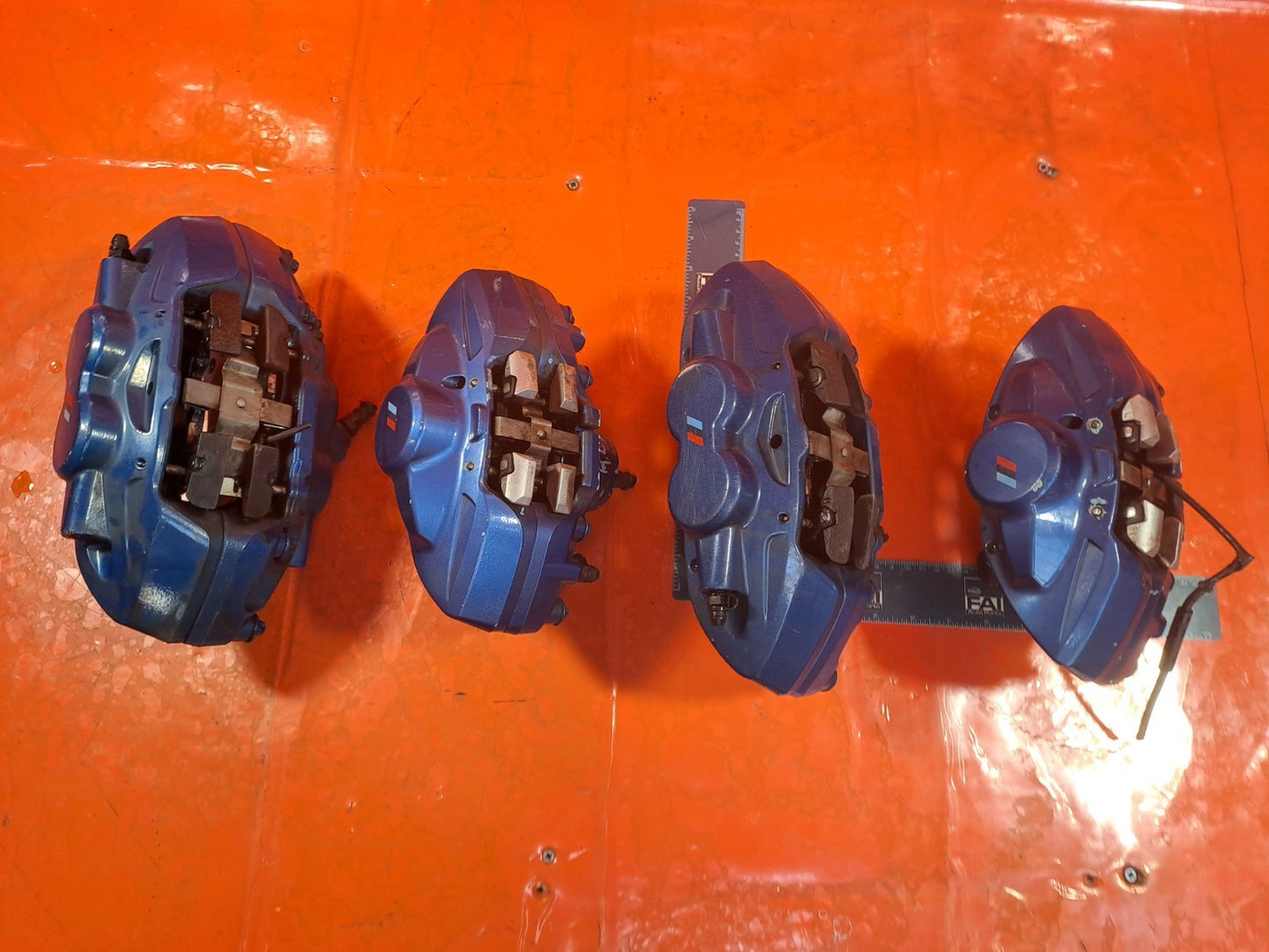 ✅2015 BMW 4 SERIES F33 M SPORT BRAKE CALIPERS SET 6799461 6799462 6799466 A367 - Image 10