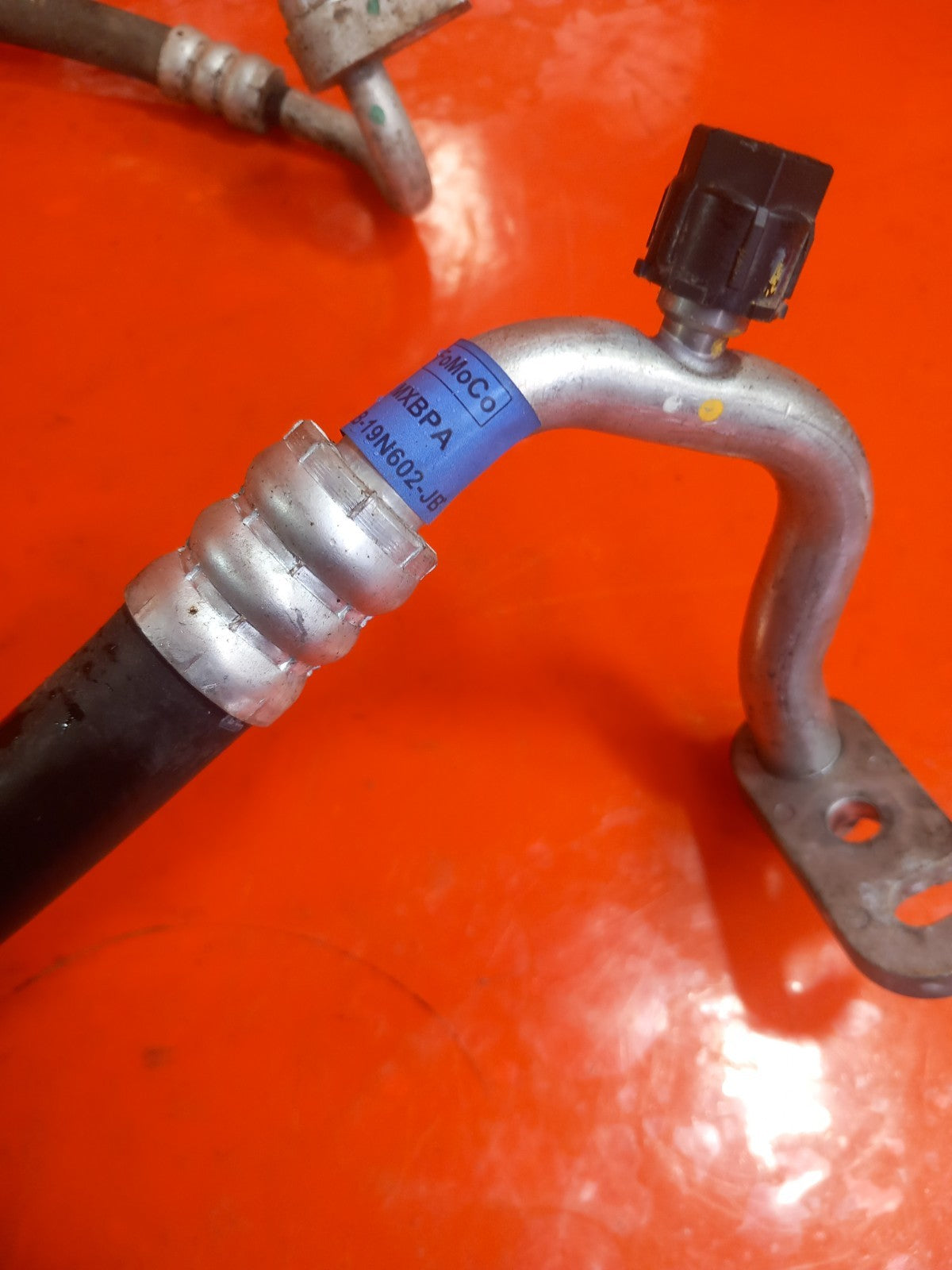 2017 Ford Ranger Wildtrak A/C Air Con Hoses Pipes EB3B-19N602-JB Warranty A401 - Image 5