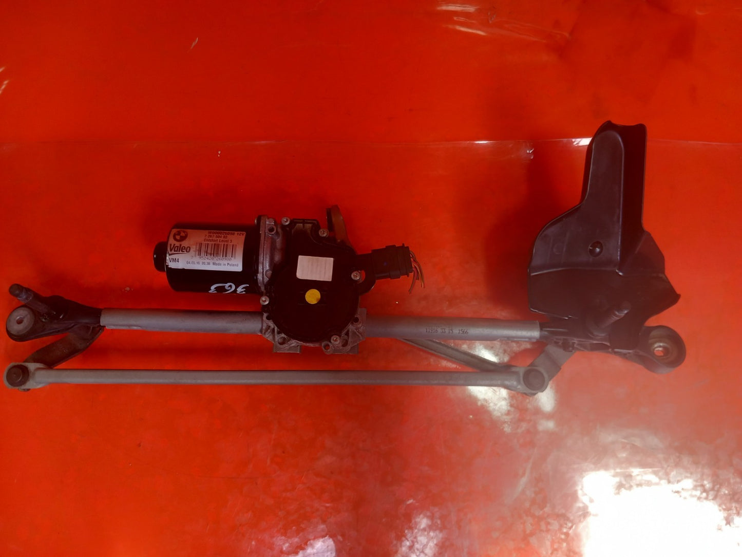BMW F23 220D 2.0 Diesel 2016 Front Wiper Motor And Linkage 7267504 A363 - Image 9