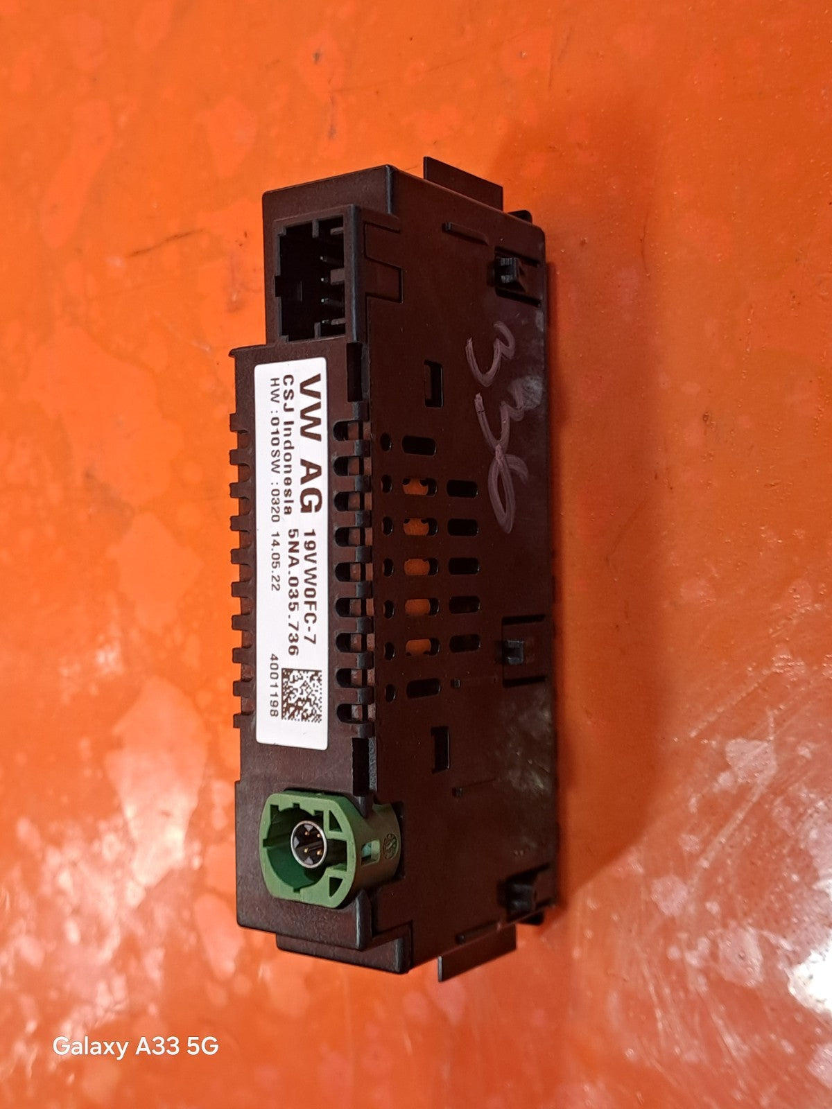 ✅2023 CUPRA FORMENTOR DOUBLE USB PORT SOCKET 5NA035736 + WARRANTY A336 - Image 9
