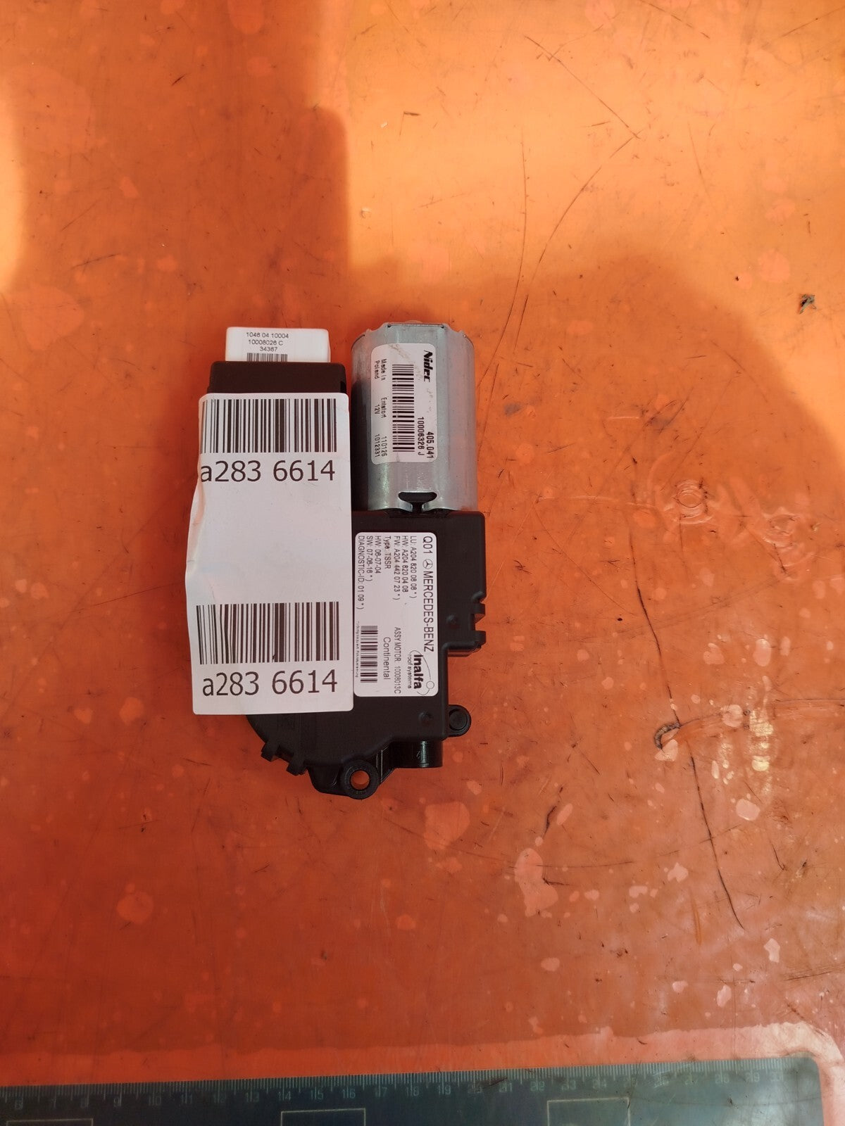 ✅MERCEDES C250 W204 2.1 DIESEL 2011 PANORAMIC SUNROOF MOTOR A2048200808 A283 - Image 7