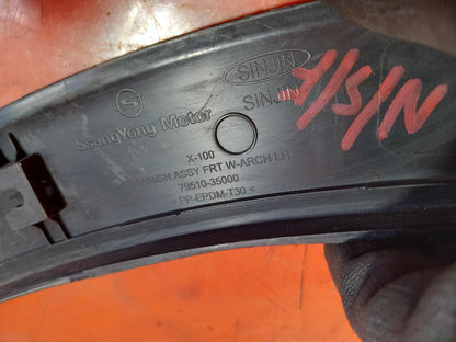 Ssangyong Tivoli ELX 2015 Front Left Wheel Arch Trim 79510-35000 Warranty A221 - Image 9