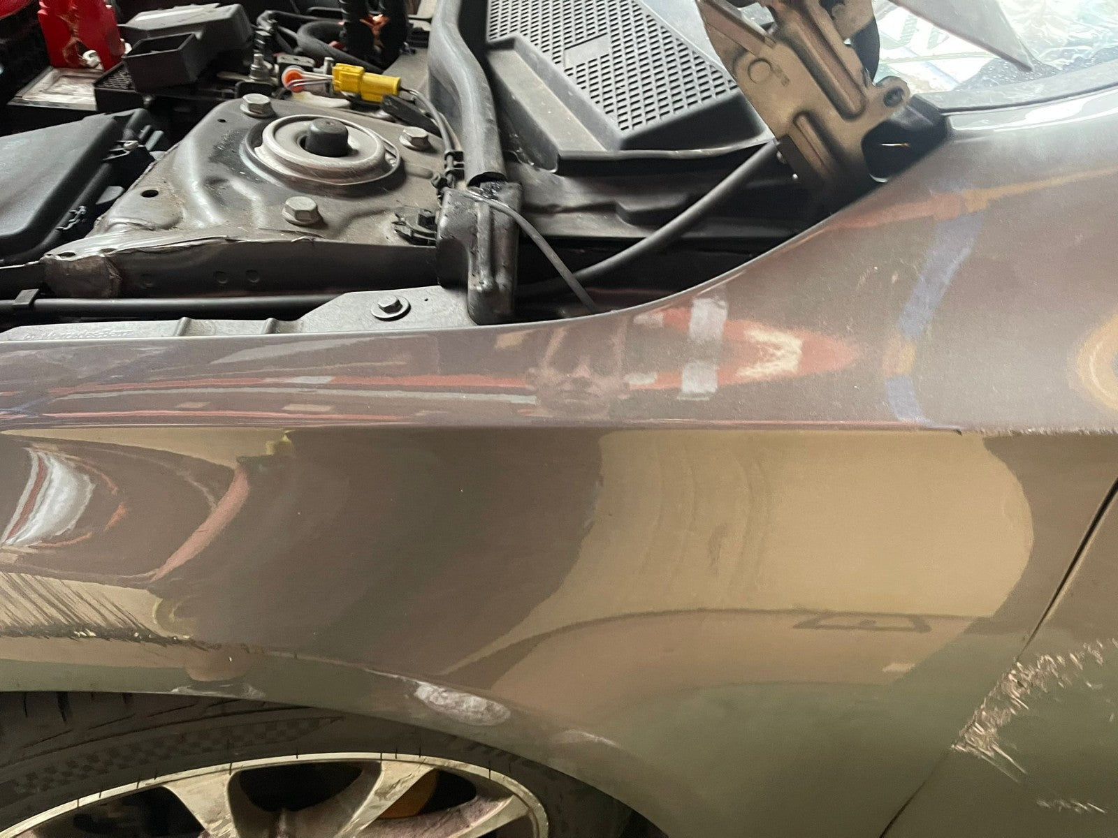 ✅MERCEDES A180D SPORT W177 1.5 DIESEL 2018 FRONT LEFT WING PANEL GREY Scratches - Image 7