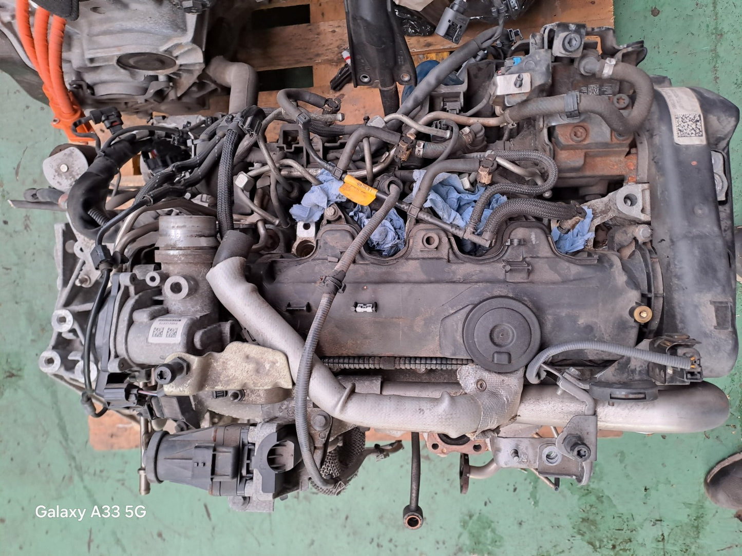 ✅MERCEDES W176 1.5 DIESEL ENGINE WITH GEARBOX COMPLETE Warranty xAA - Image 8