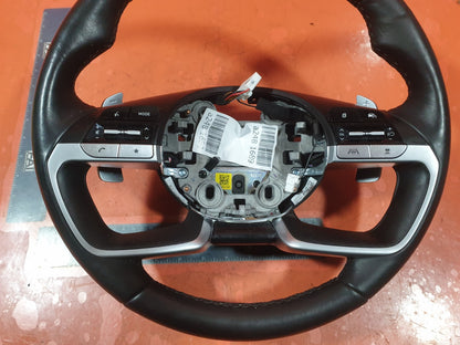 ✅HYUNDAI TUCSON MK4 1.6 PETROL 2023 MULTIFUNCTION LEATHER STEERING WHEEL A248 - Image 3