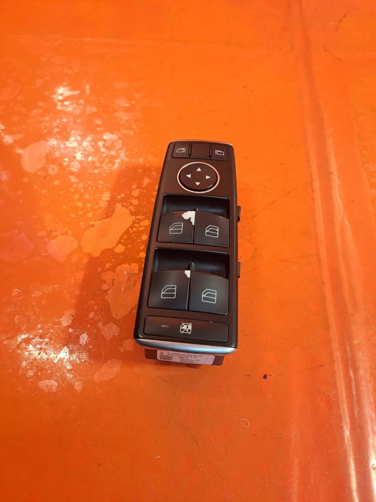 ✅MERCEDES GLA 200D X156 2.1 DIESEL 2016 FRONT RIGHT WINDOW SWITCH A1669054300 - Image 4