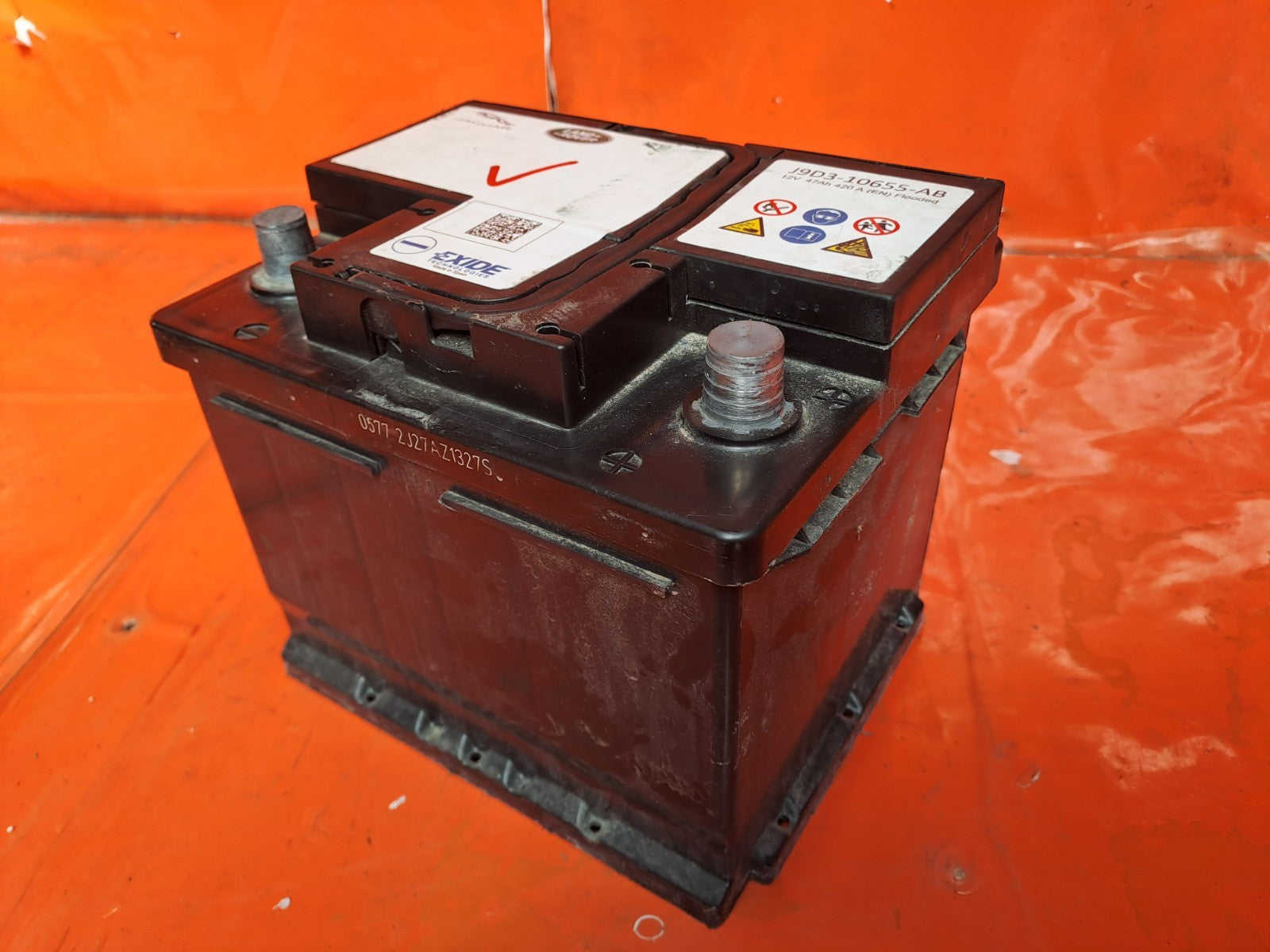 ✅2020 Jaguar I-Pace X590 Auxiliary Battery 12V 47Ah J9D3-10655-AB Warranty A375 - Image 3