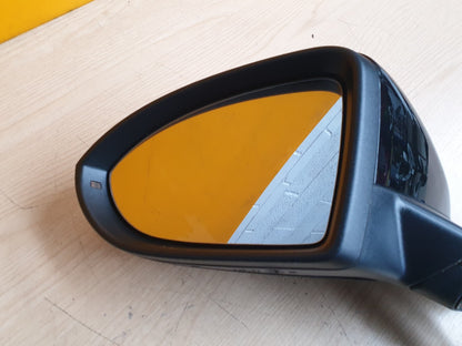 VW GOLF MK7 2015 FRONT LEFT MIRROR PASSENGER SIDE X00 - Image 8