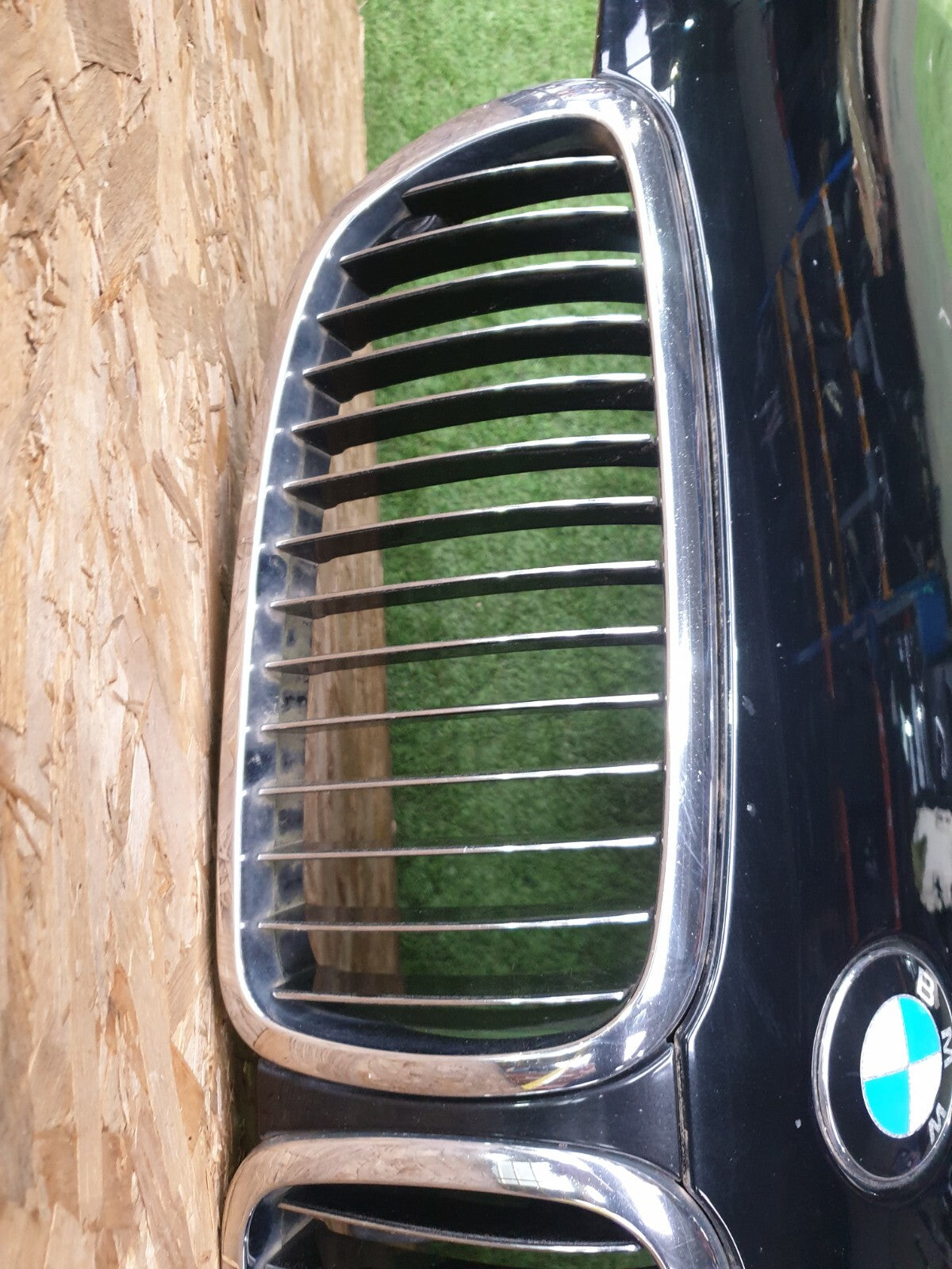 2006 BMW 750Li E66 4.8P BONNET HOOD BLACK + WARRANTY A208 - Image 7