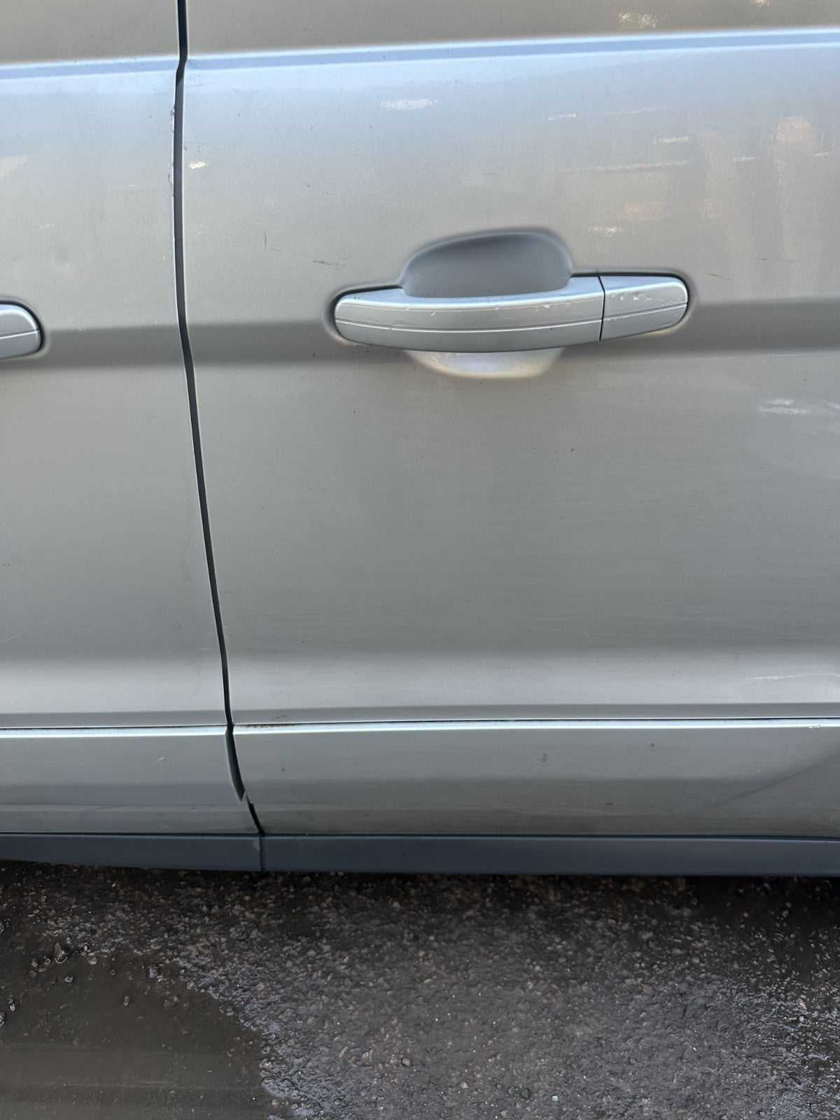✅2017 FORD TRANSIT CONNECT LEFT SIDE SLIDING BARE DOOR SILVER + WARRANTY A369 - Image 8