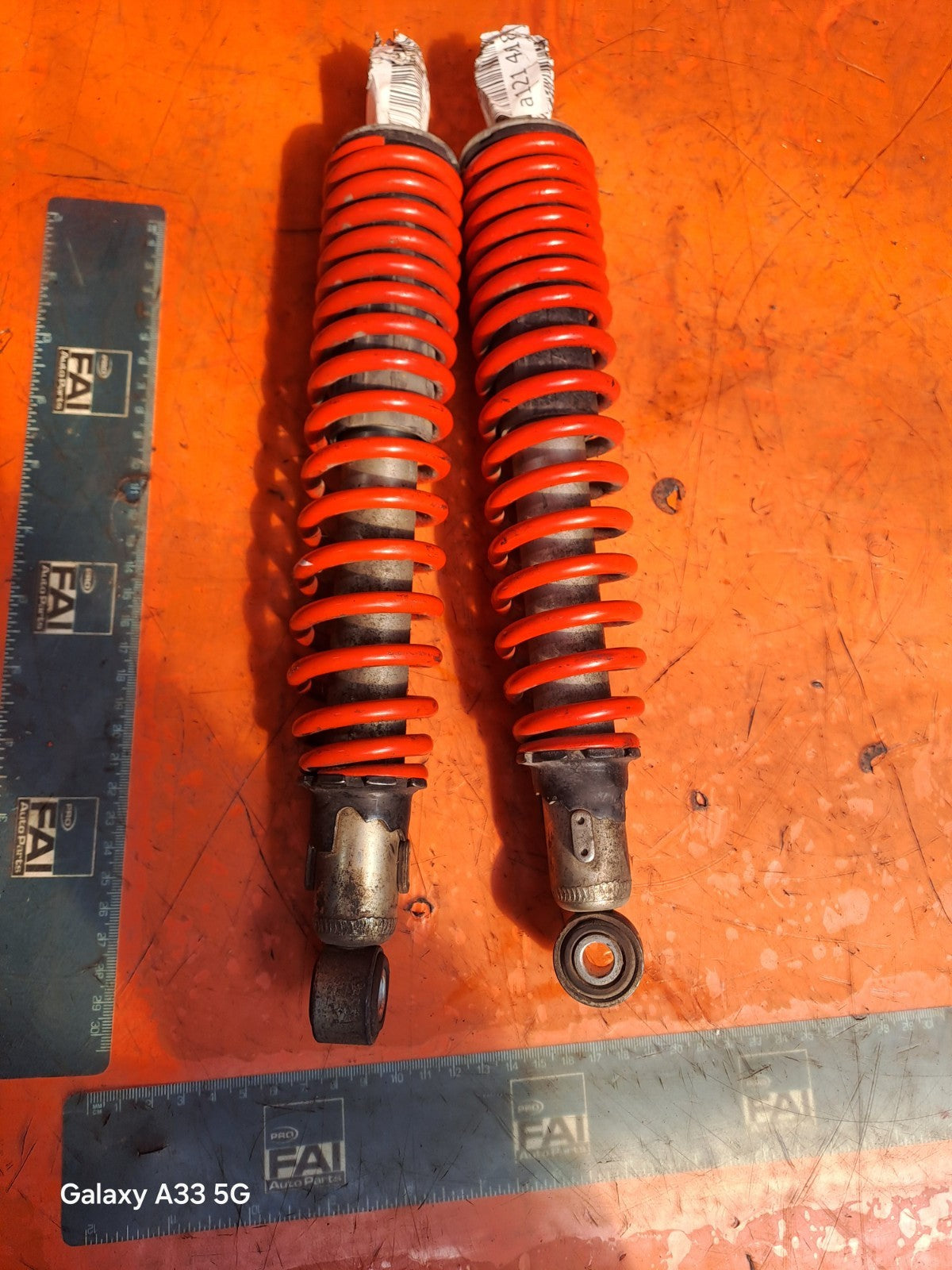 ✅Honda CBF 125 F Petrol 2021 Rear Shock Absorbers Rair + Warranty A121 - Image 1