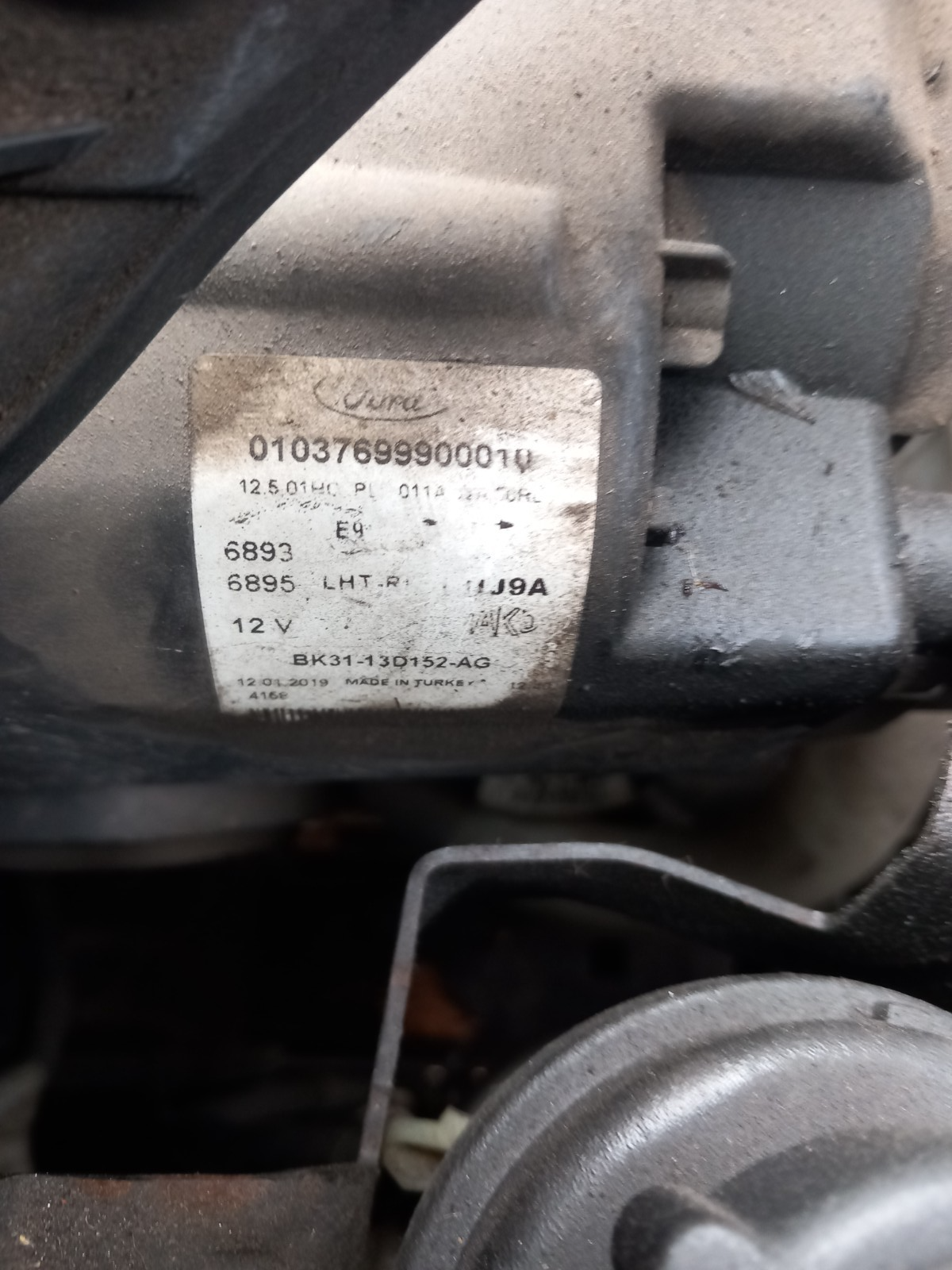 2019 Ford Transit 310 Right Driver Side Headlight BK31-13D152-AG Warranty A424 - Image 6