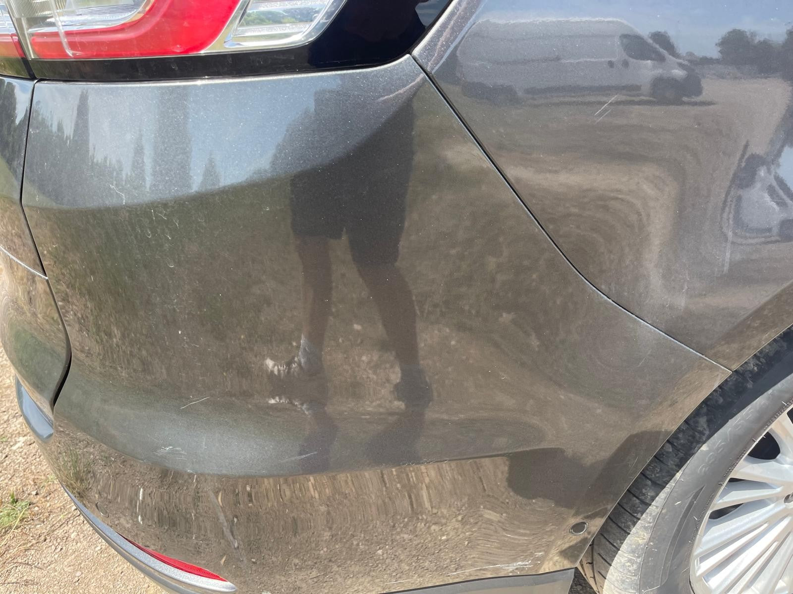 ✅2017 FORD GALAXY ZETEC MK4 REAR BUMPER GREY + WARRANTY A296 - Image 9