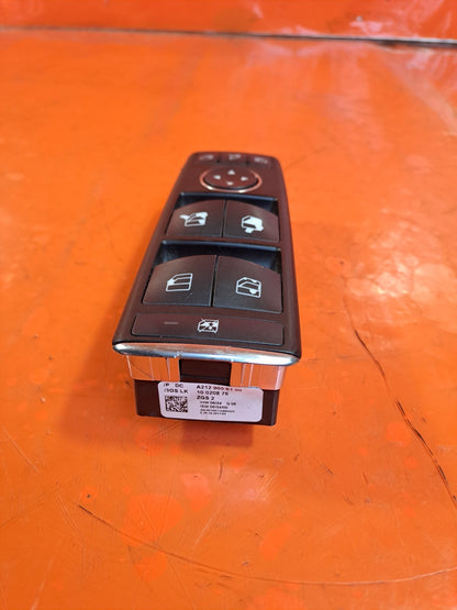 ✅MERCEDES E250 W212 2.1 DIESEL 2011 FRONT RIGHT WINDOW SWITCH A2129056100 A269 - Image 5