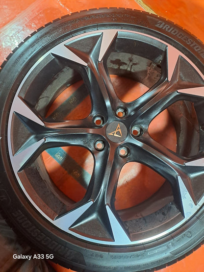 ✅2023 CUPRA FORMENTOR ALLOY WHEEL WITH TYRE 245/40 R19 5FF601025E +WARRANTY A336 - Image 9