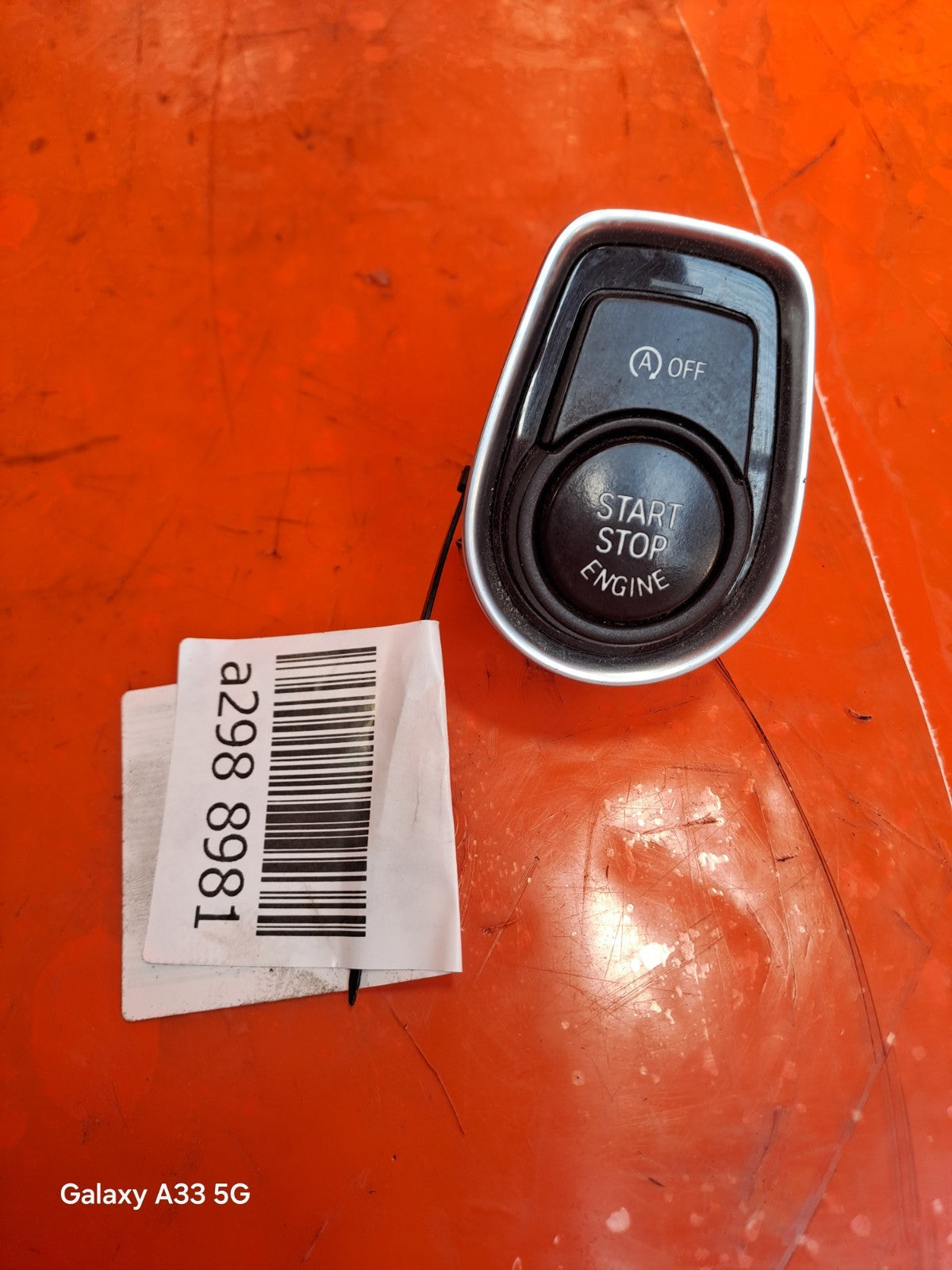 ✅BMW F21 118I M 1.6 PETROL 2015 START STOP BUTTON SWITCH 9250734 Warranty A298 - Image 2