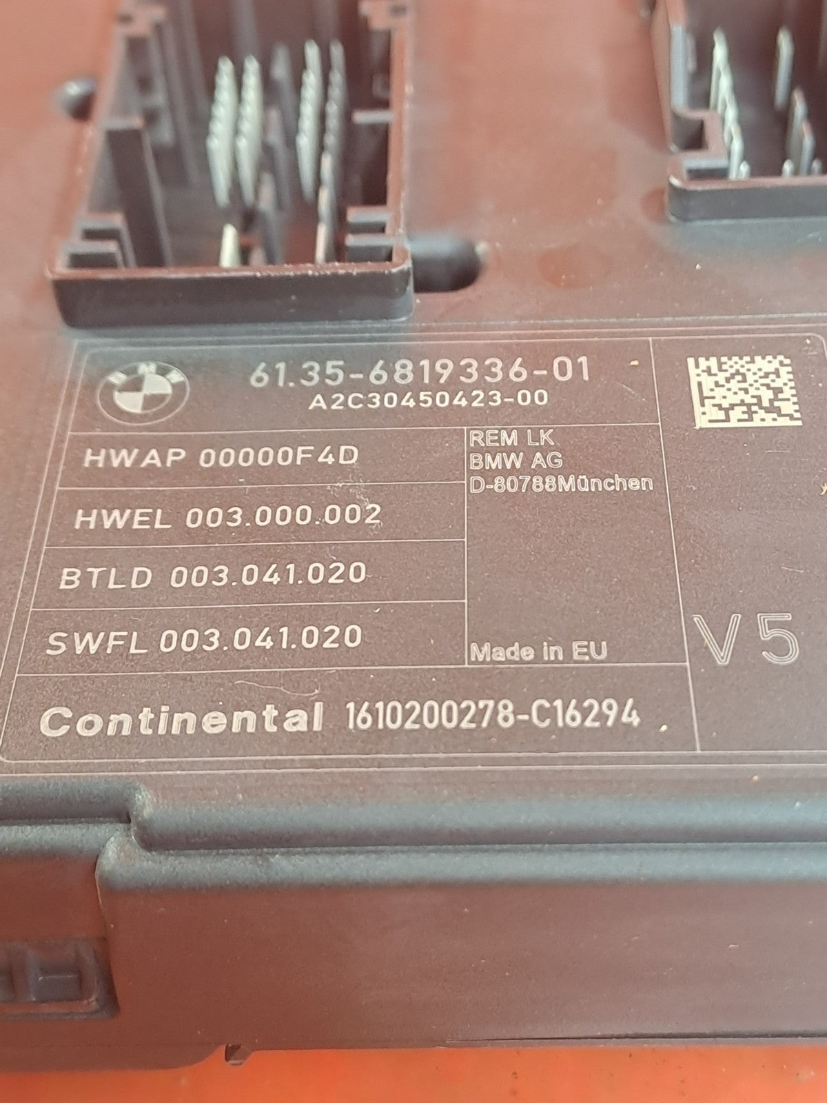 ✅BMW M240I F22 3.0 PETROL 2016 REAR FUSE BOX 6819336 Warranty A318 - Image 5
