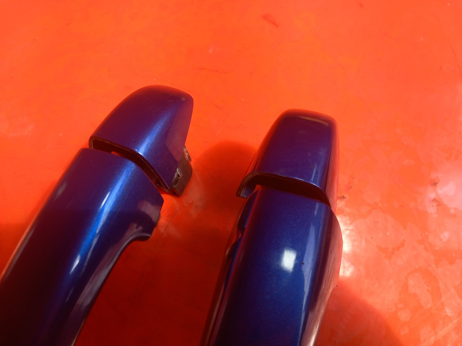 Renault Captur 1.6 Petrol 2023 Front Door Exterior Handles Pair Blue/Grey A392 - Image 7