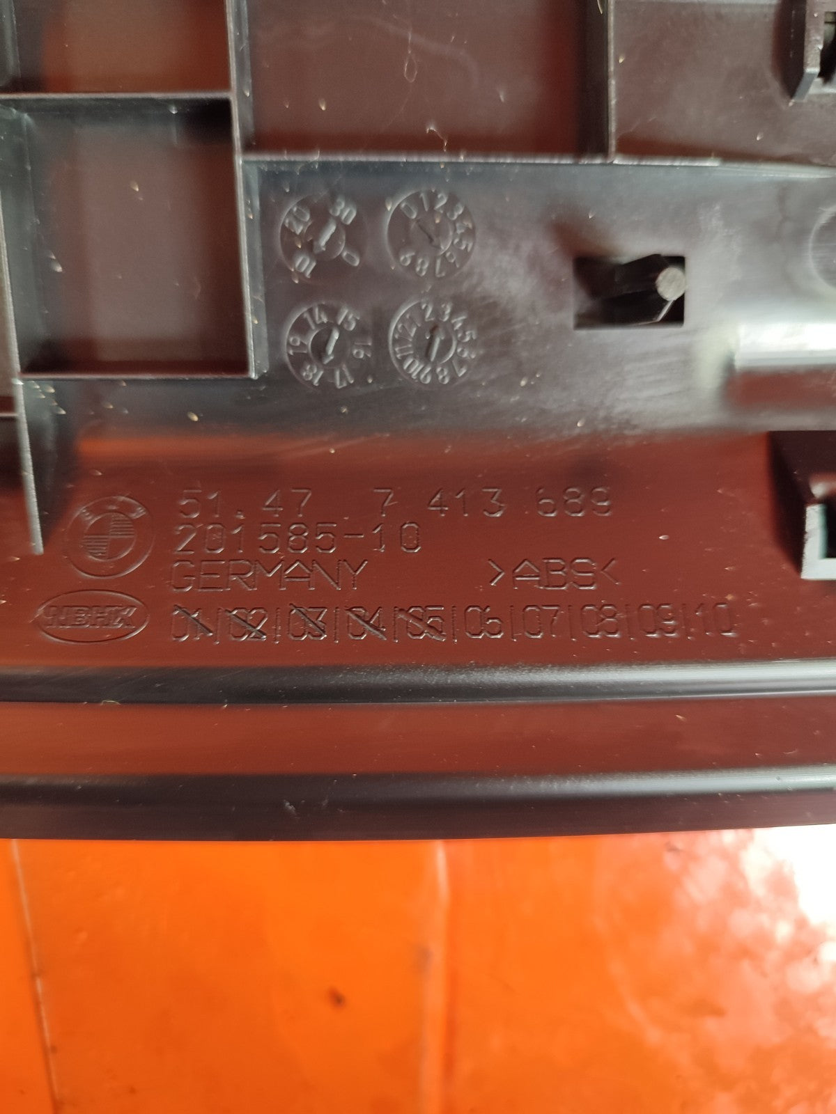 ✅BMW X1 F48 2.0 PETROL 2018 TRUNK BOOT LOADING SILL PANEL 7413689 Warranty A303 - Image 8
