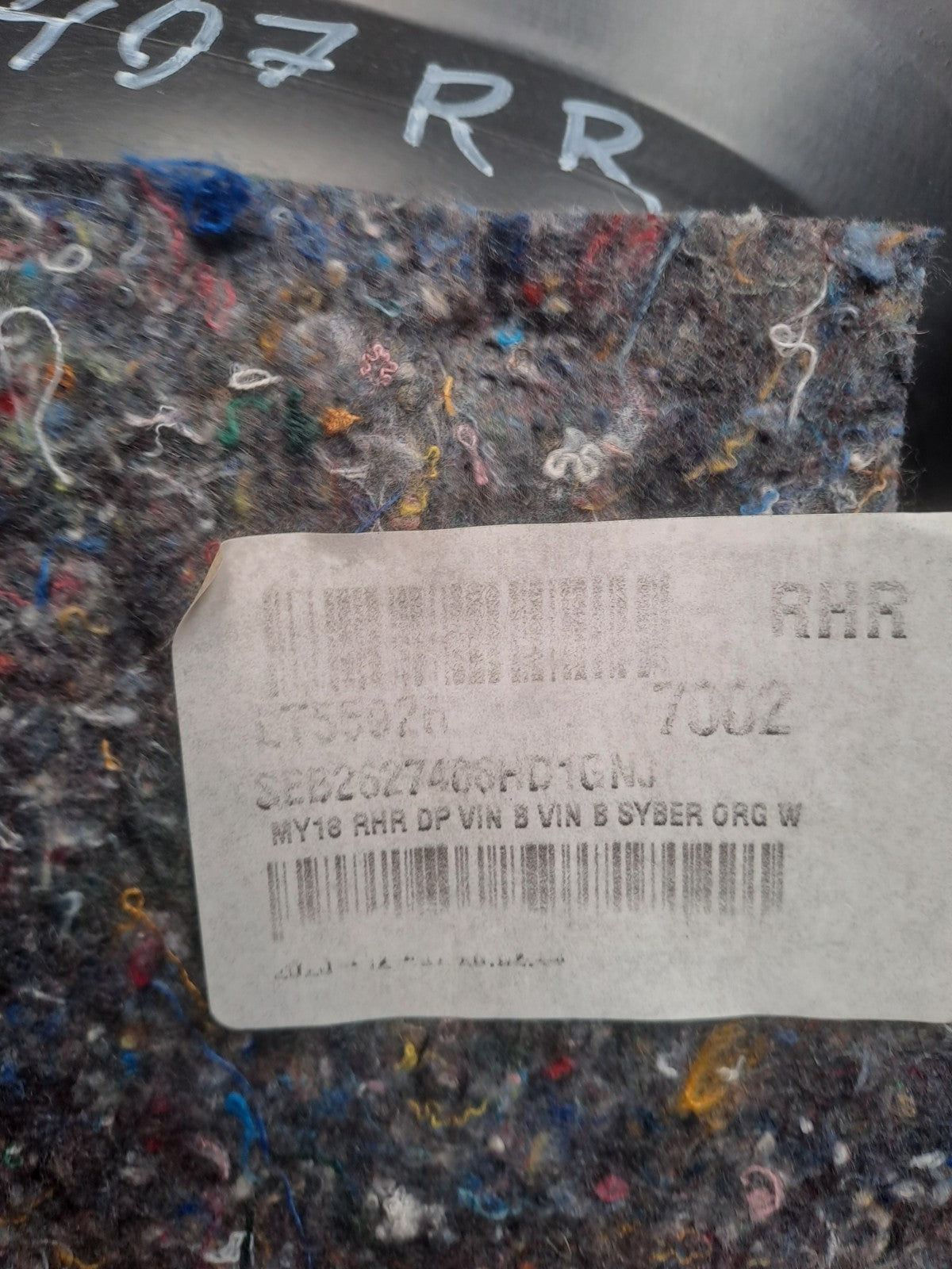 2021 Ford Ranger Wildtrak Rear Right Door Card Warranty A407 - Image 12