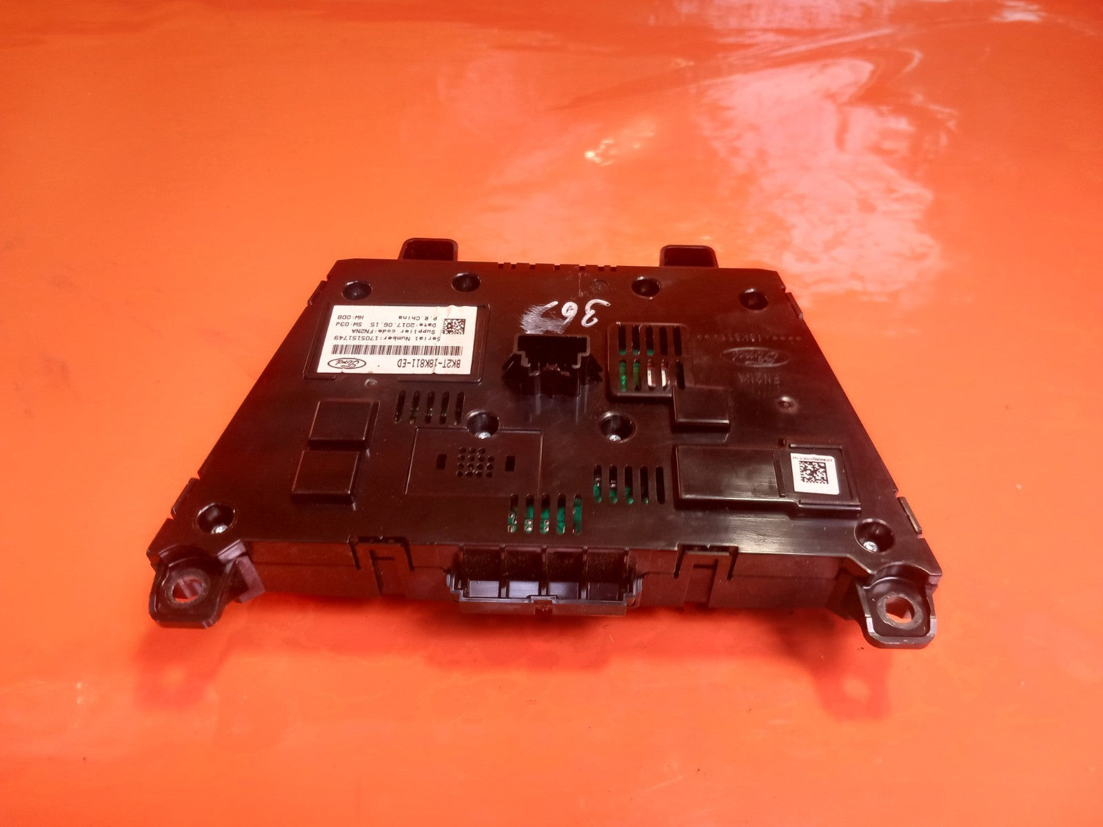 2017 Ford Transit Connect Radio Multimedia Control Switch BK2T-18K811-ED A369 - Image 12