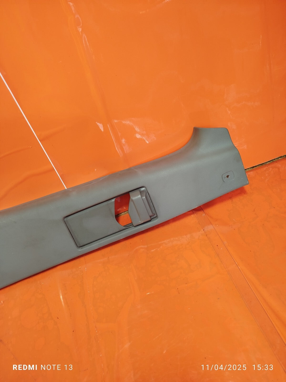 ✅VW CRAFTER CR35 2.0 DIESEL 2017 RIGHT SIDE B-PILLAR COVER TRIM A9066900107 A277 - Image 4