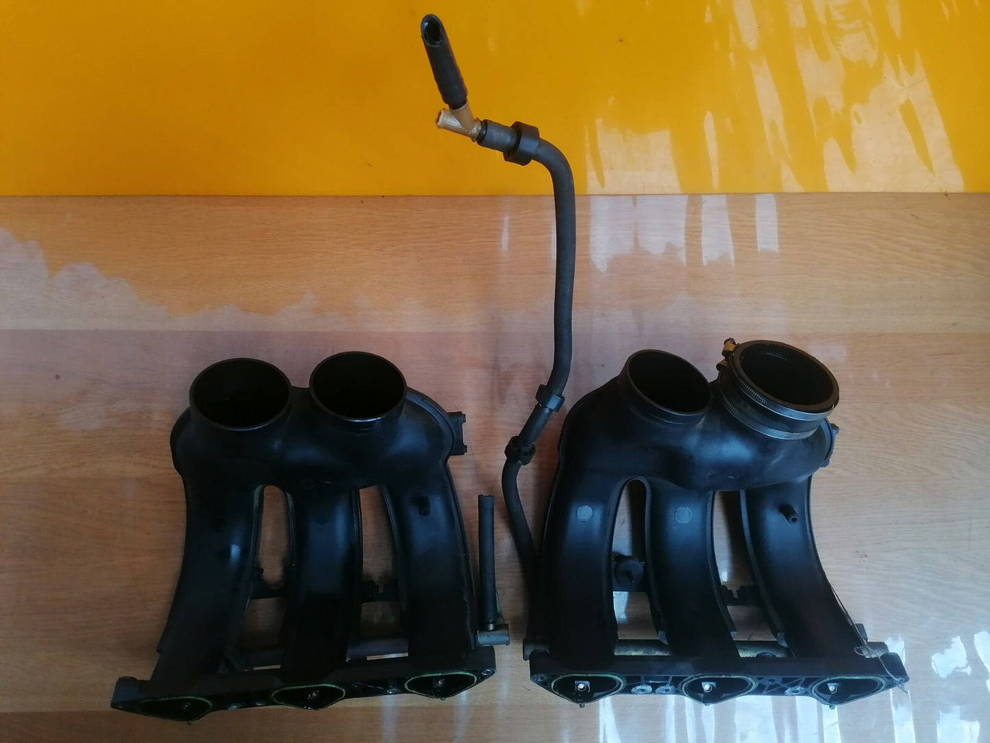 ✅PORSCHE BOXSTER 987 2005 INTAKE MANIFOLD LEFT RIGHT WITH FUEL INJECTOR RAILS - Image 2