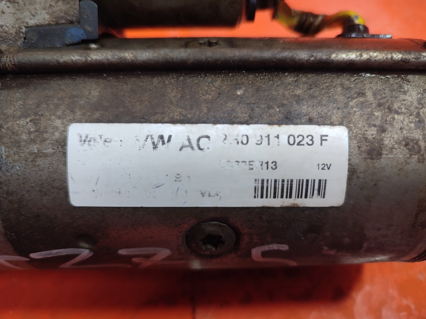 ✅Volkswagen Crafter CR35 2015 2.0 Diesel STARTER MOTOR 2H0911023F Warranty A275 - Image 3