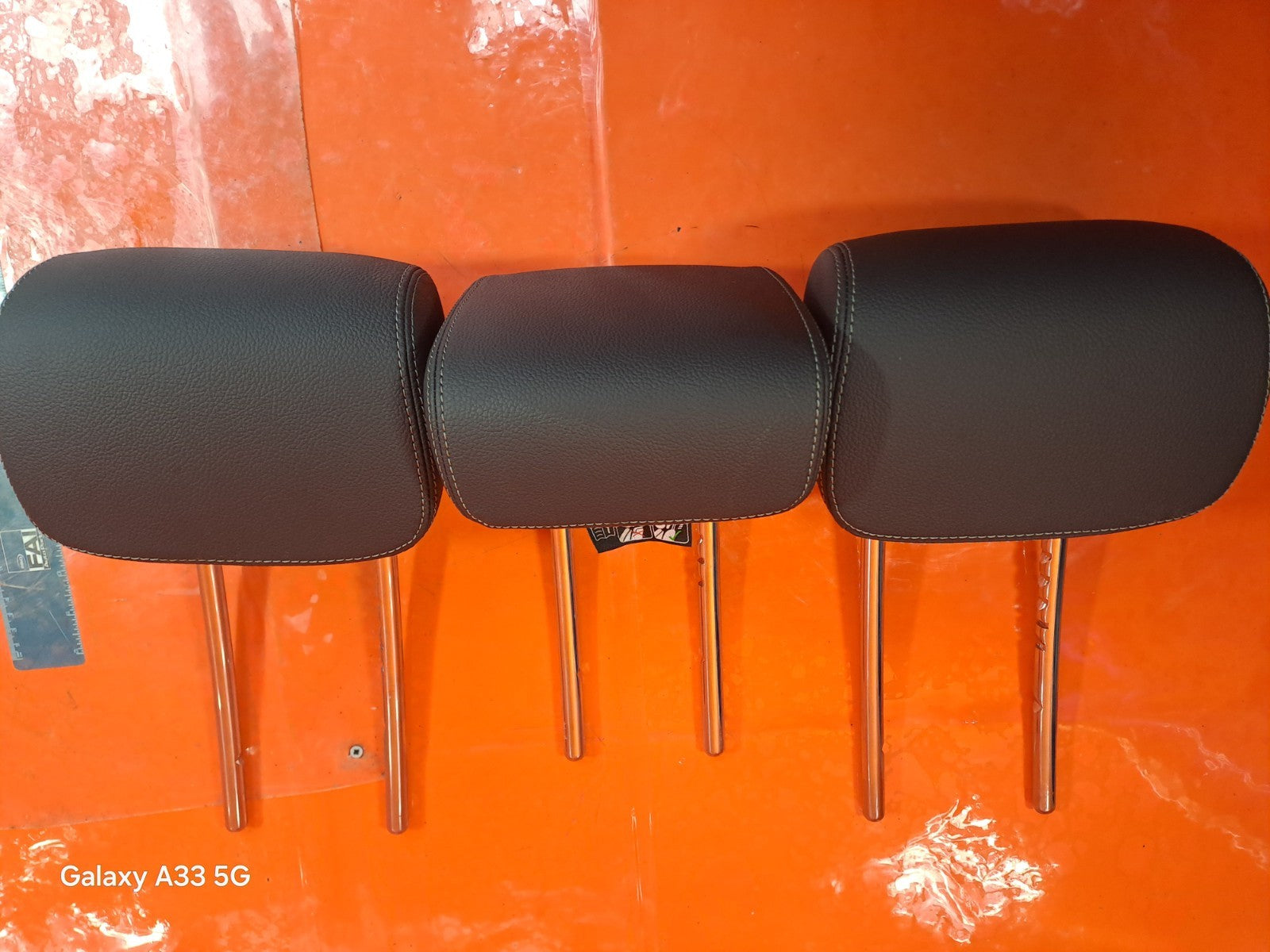 ✅2025 MERCEDES A CLASS W177 REAR SEAT LEATHER HEADRESTS + WARRANTY A311 - Image 11